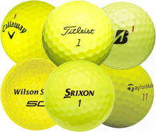 Cargar imagen en el visor de la galería, 50 Bolas Golf Amarillas Multimarcas
