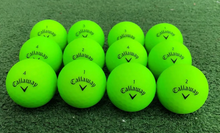 Cargar imagen en el visor de la galería, 15 bolas de golf callaway verdes
