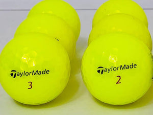 15 Taylor Made Distance amarillas