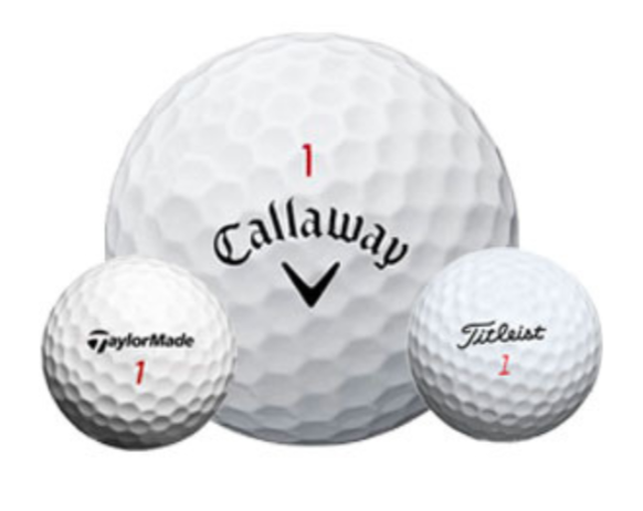 48 Bolas de Golf Callaway Titleist y TaylorMade