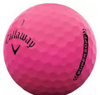 15 bolas de golf callaway rosas