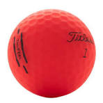 15 pelotas de golf Titleist rojas